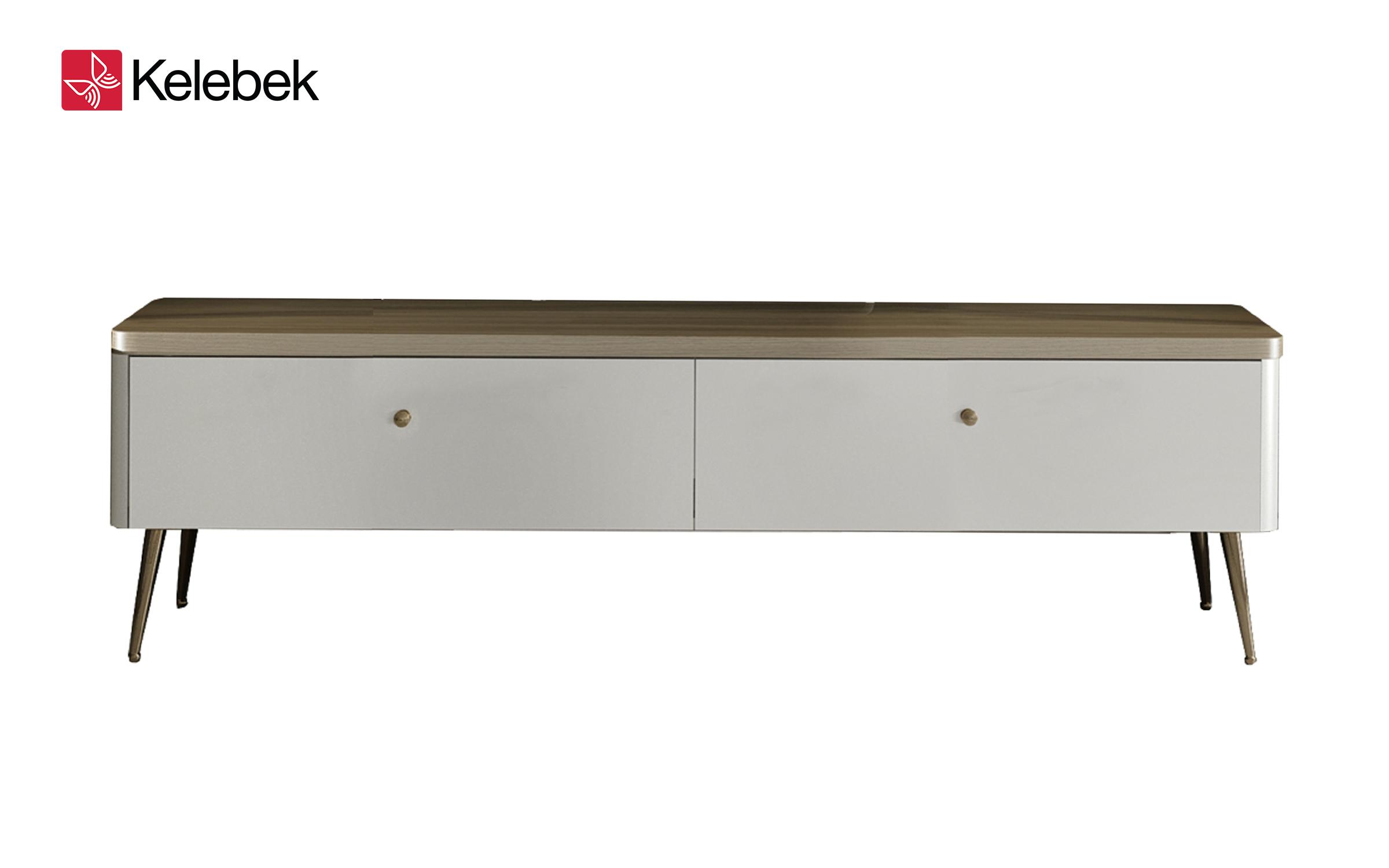 Modul TV Lidia 160, moonstone + stejar nagano  1